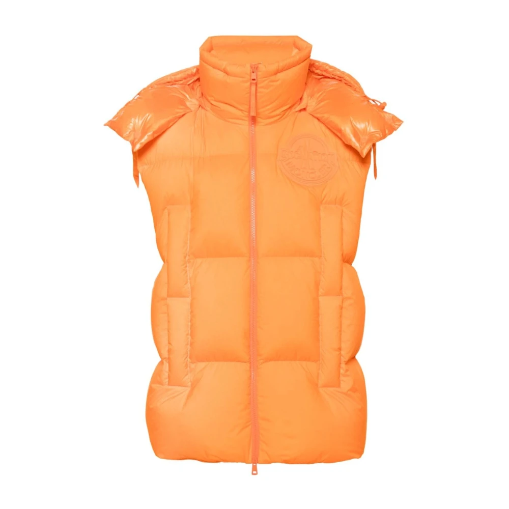 Moncler Oranje Jassen met Afneembare Capuchon Orange Heren