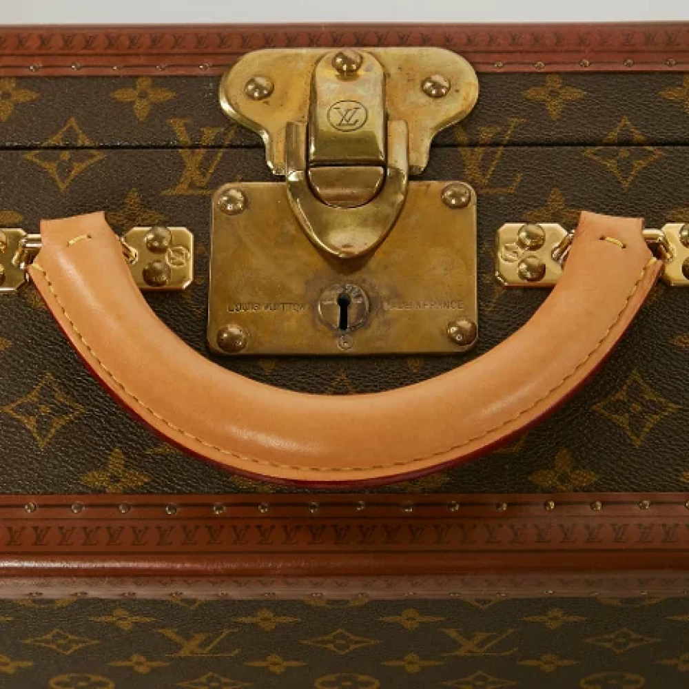 Louis Vuitton Vintage Pre-owned Leather travel-bags Brown Heren