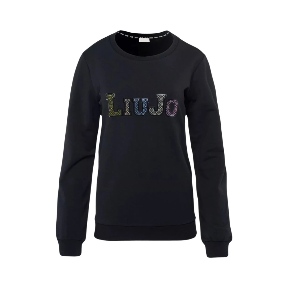 Liu Jo Basis Sweater Black Dames