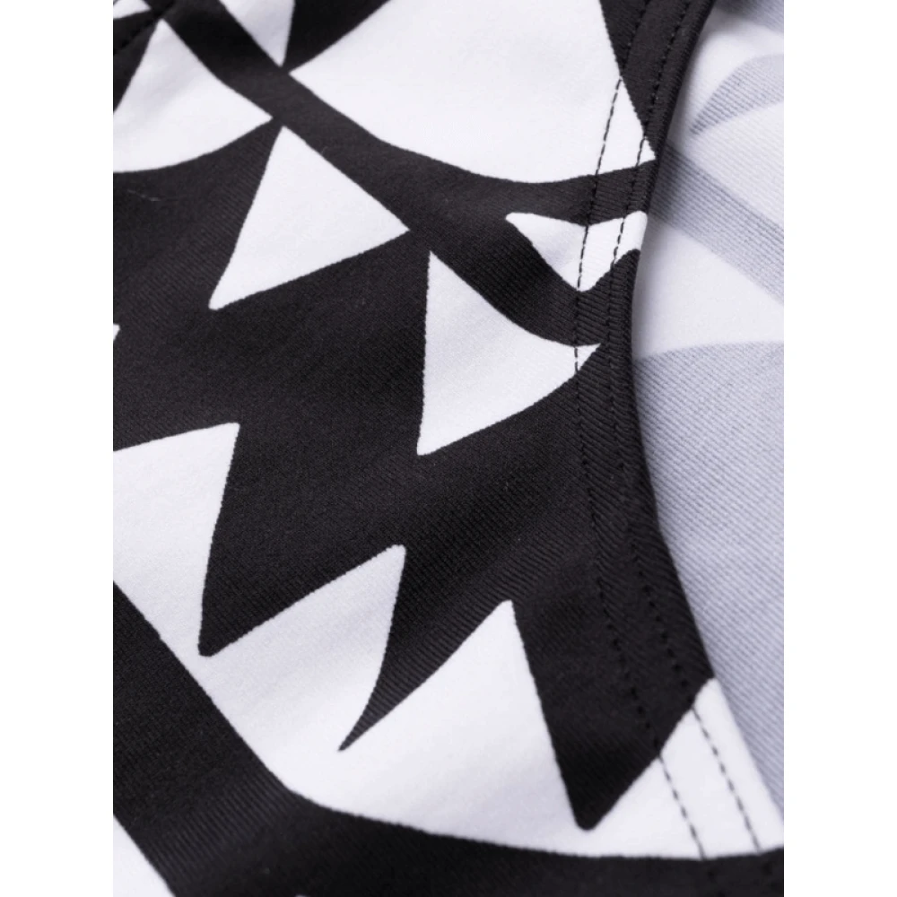 Eres Geometrisch Print Bikini Broekje Black Dames