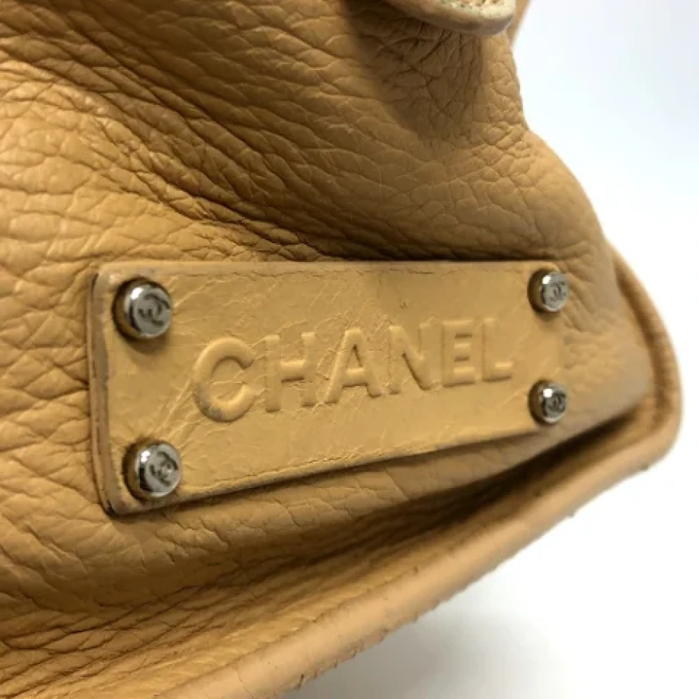 Chanel Vintage Pre-owned Leather chanel-bags Brown Dames
