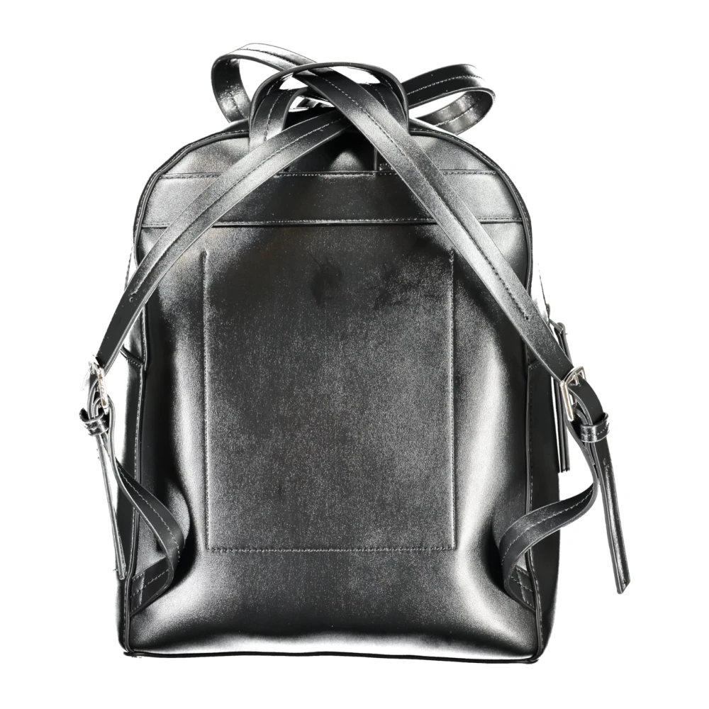 Calvin Klein Zwarte Rugzak met Verstelbare Banden Black Unisex