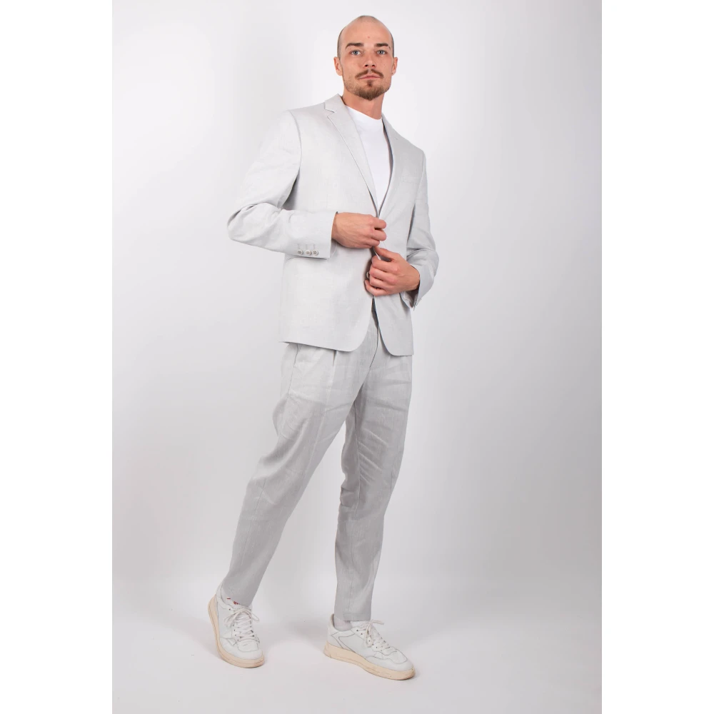 drykorn Lichtgrijze Broek Gray Heren
