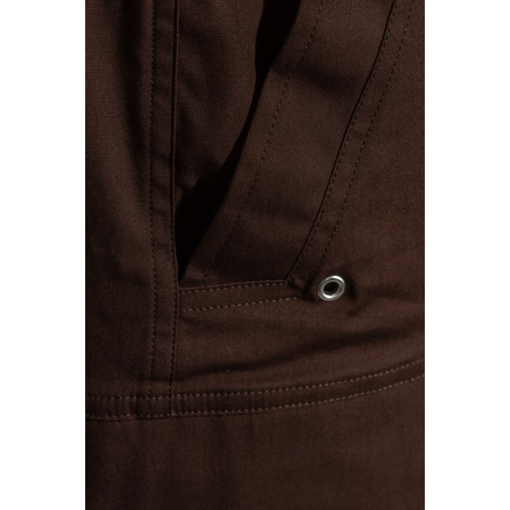 Rick Owens Cargobela Shorts Red Heren