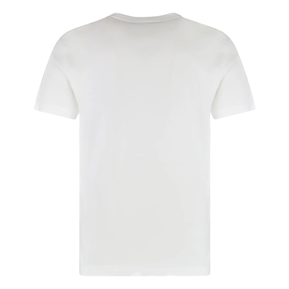 Dolce & Gabbana , T-Shirts, Male, White, S, Logoed Monogram T-Shirt - Image 2