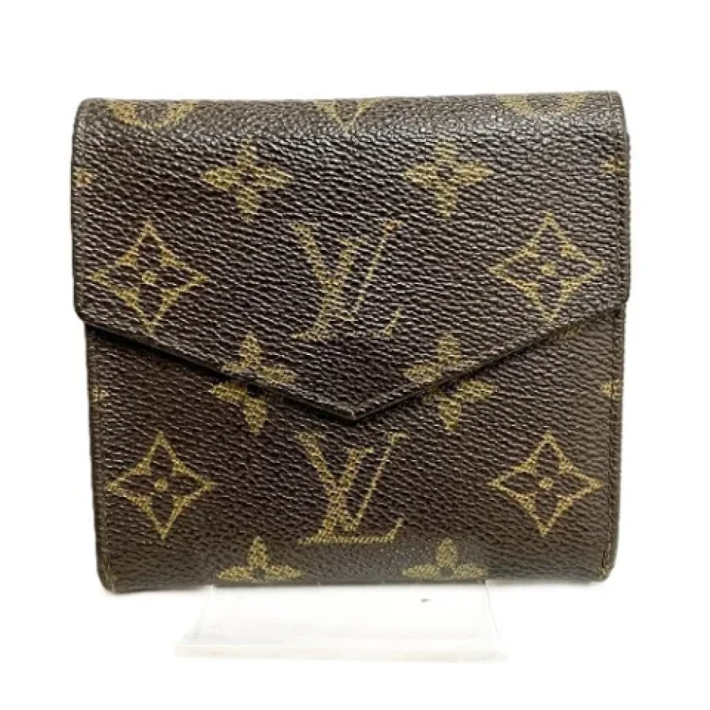 Louis Vuitton Vintage Pre-owned Canvas wallets Brown Dames