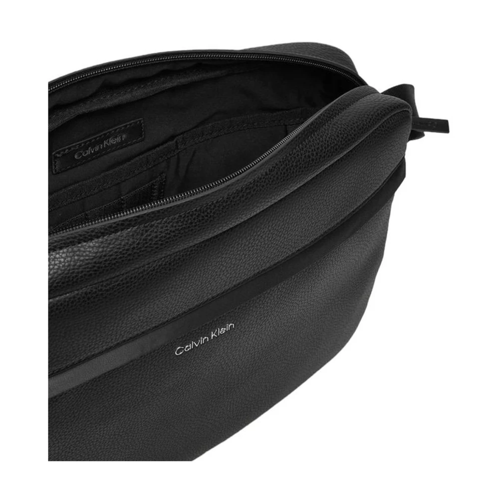 Calvin Klein Zwarte Herentas Herfst Winter Collectie Black Heren