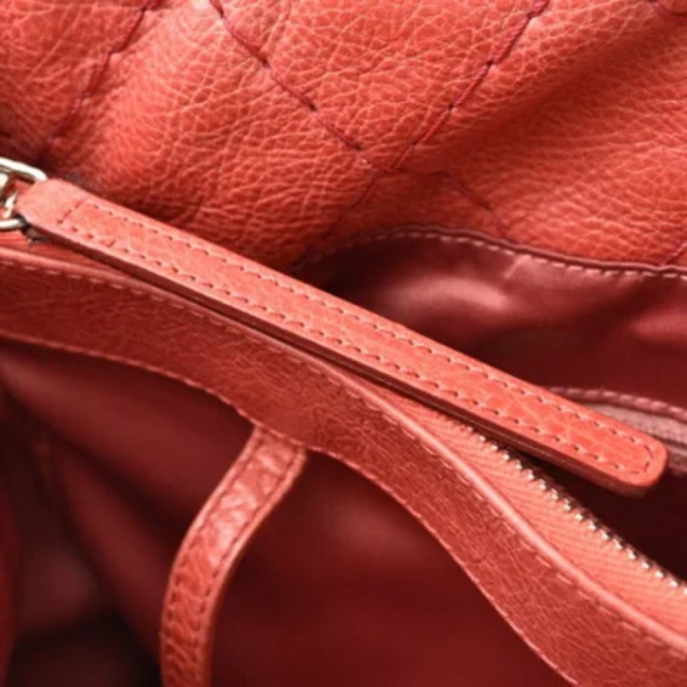 Chanel Vintage Pre-owned Fabric chanel-bags Pink Dames