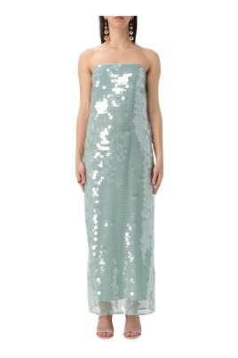 mint-midi-dress-with-ruched-detailing