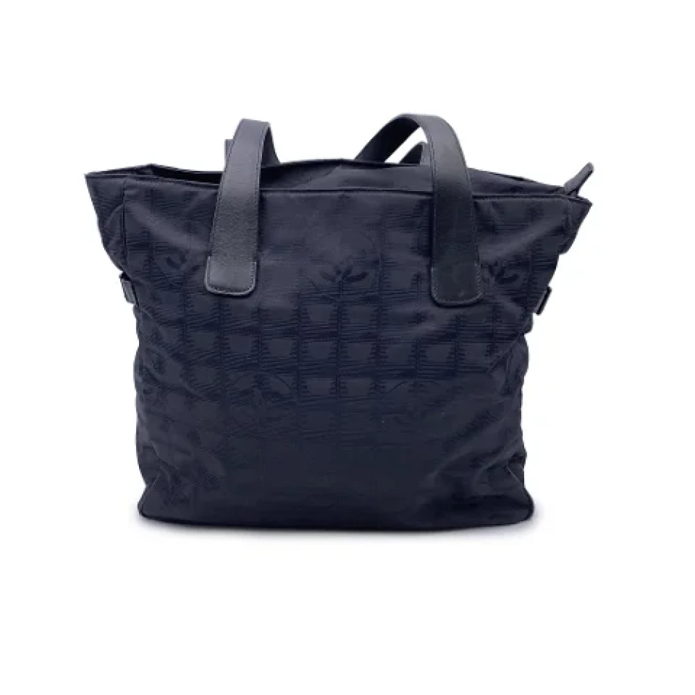 Chanel Vintage Pre-owned Canvas totes Black Dames