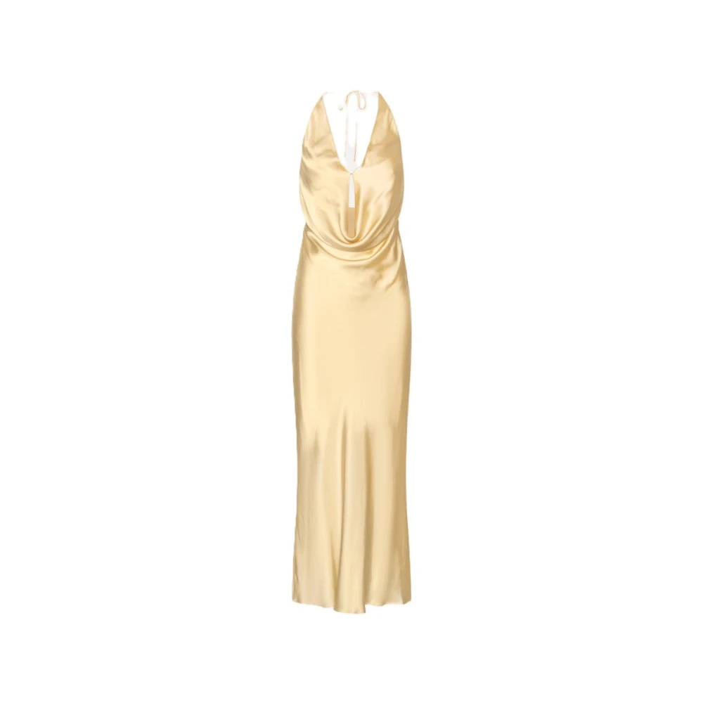 Rotate Birger Christensen Women's Yellow Gowns, L, Gowns