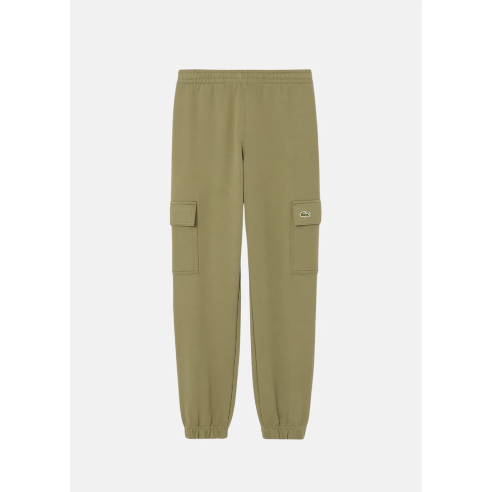 Lacoste Cargo Joggingbroek Khaki Green Heren