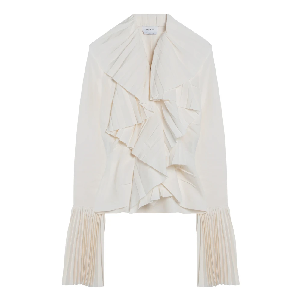 Alexander mcqueen Lange mouwen overhemd Beige Dames