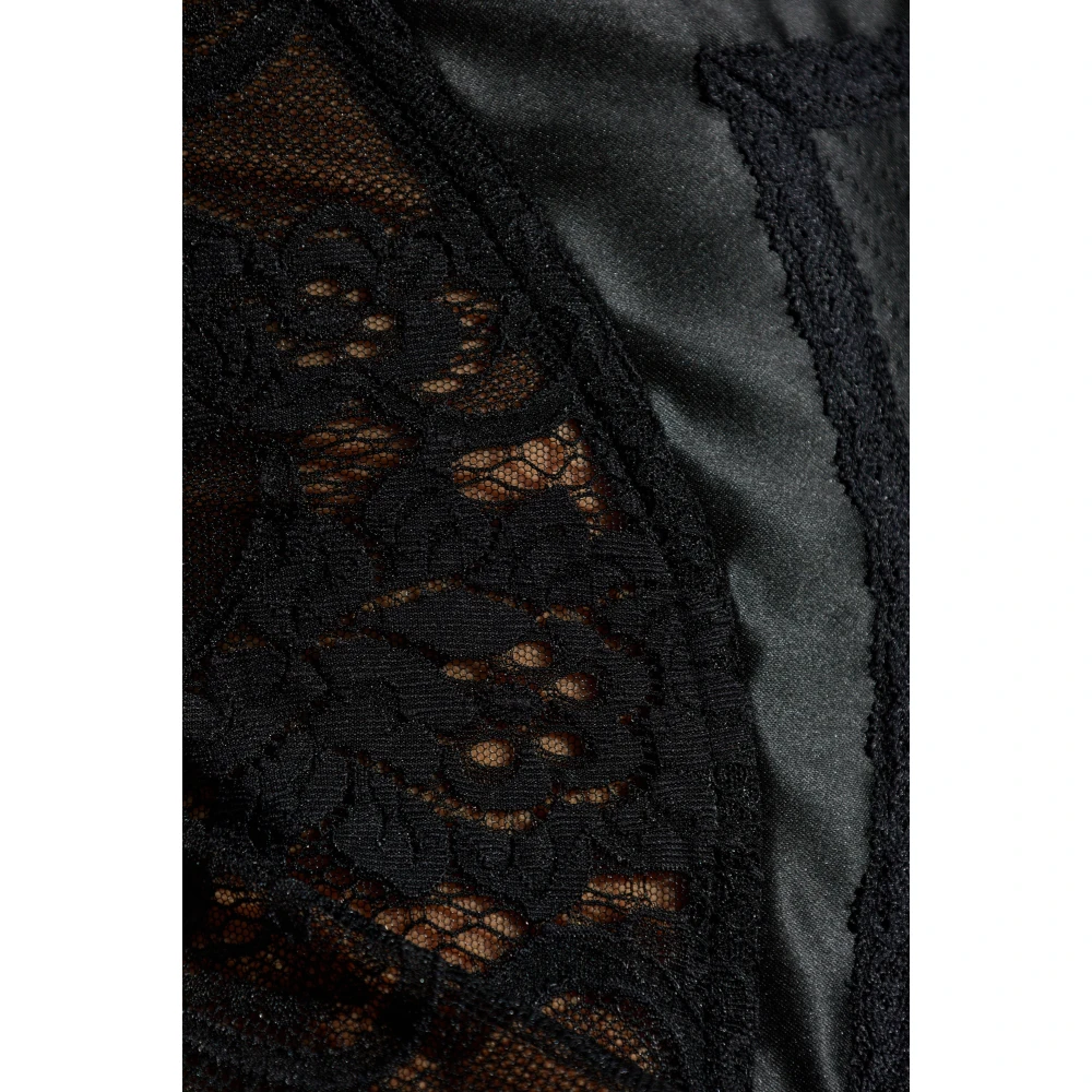 Dolce & Gabbana Lingerie-stijl top Black Dames