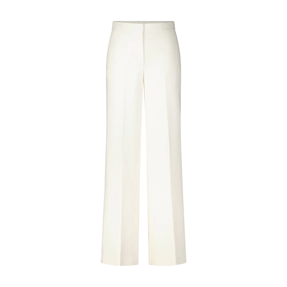 Max Mara Wijde Broek Orche White Dames