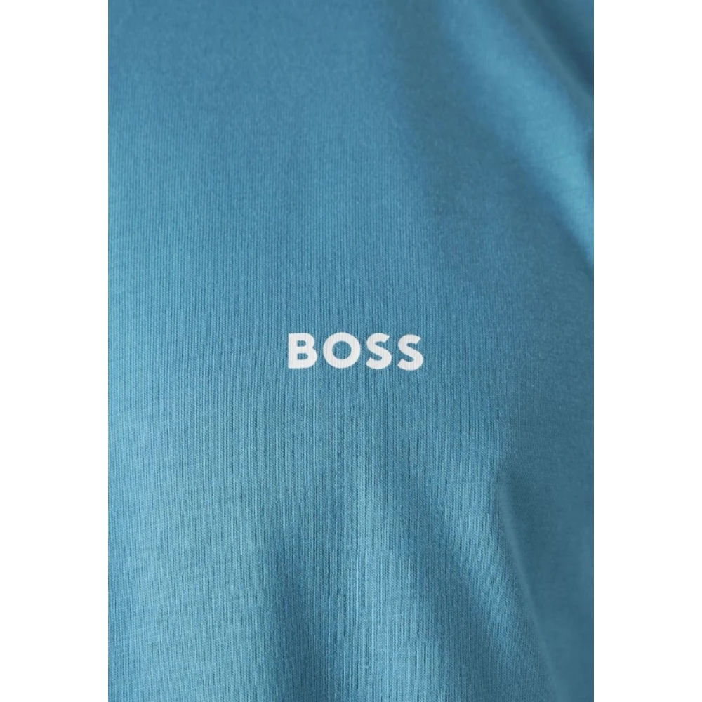 Hugo Boss Mannen Koraal T-shirt Blue Heren