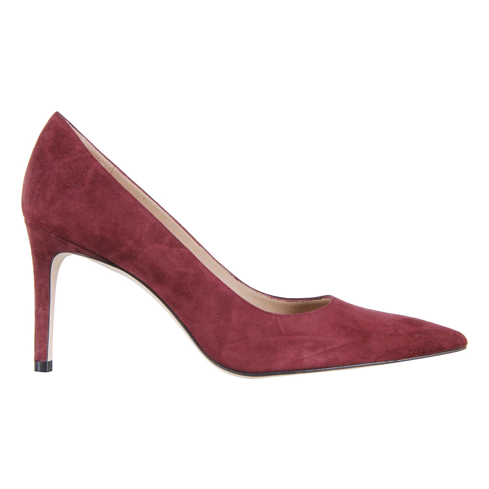 Stuart Weitzman Red Pumps, Female, 6 Uk, Power 85 Pump