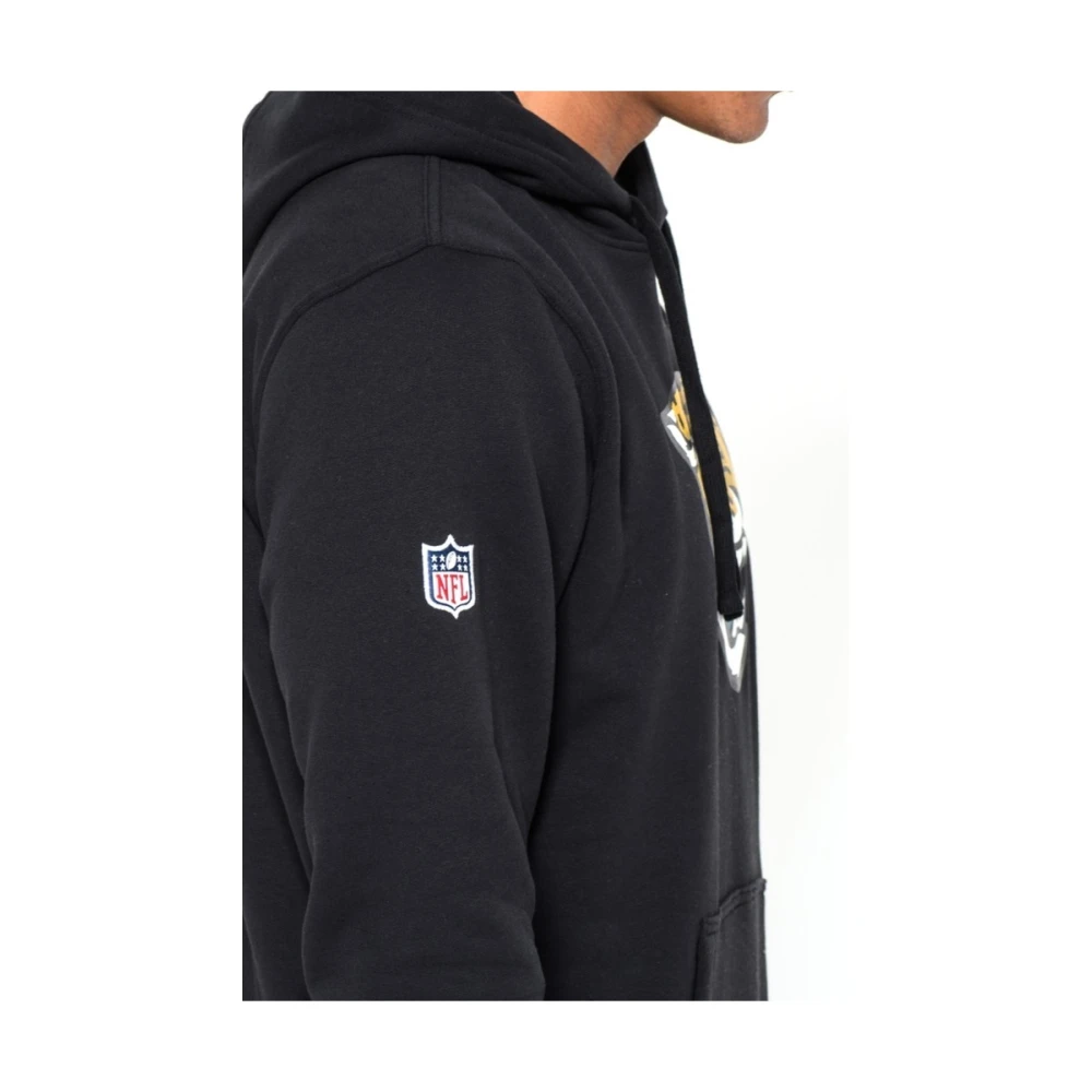new era Zwarte Jaguars Team Logo Hoodie Black Heren