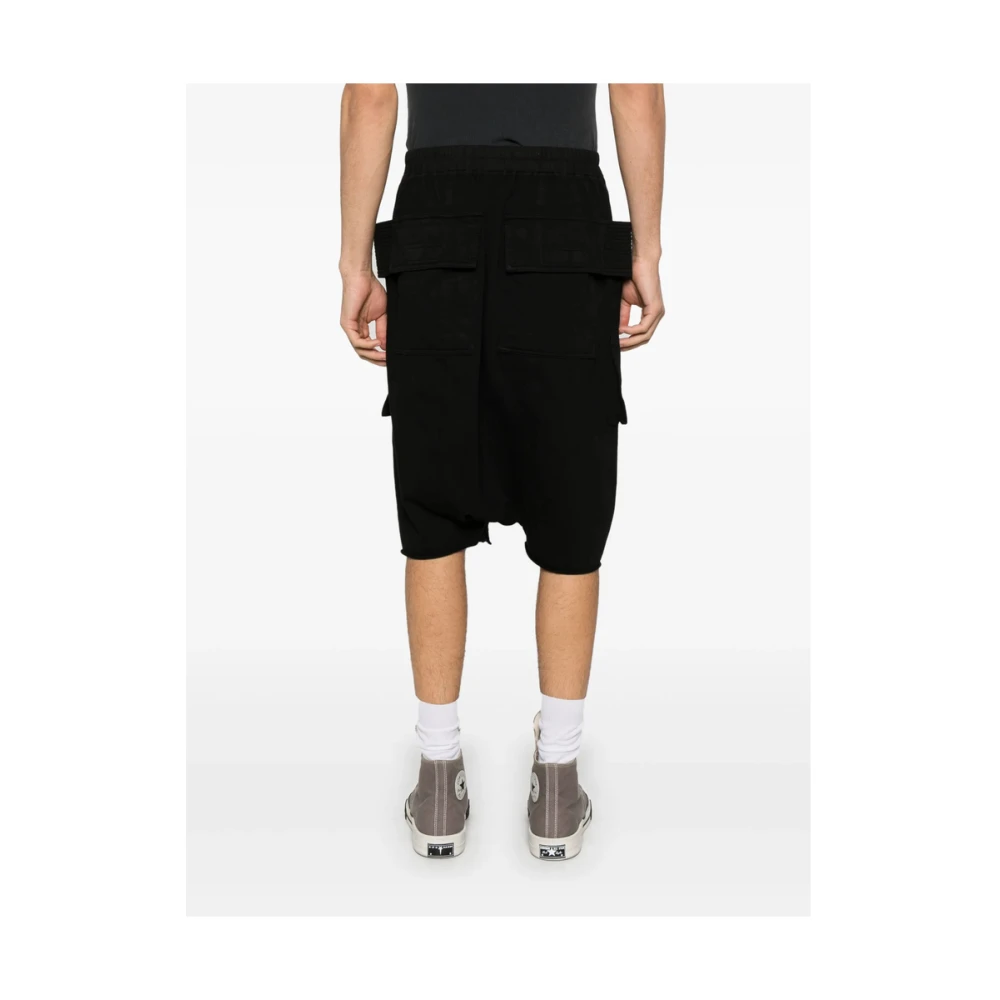 Rick Owens Cargo Shadow Broek Black Heren