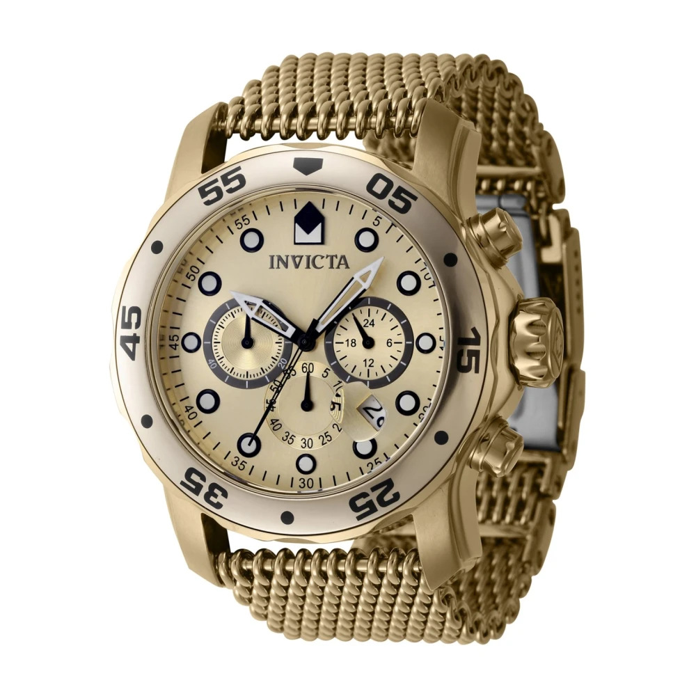 Silver and gold invicta on sale watch