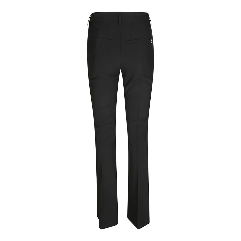 Dondup Wijde broek voor vrouwen Black Dames