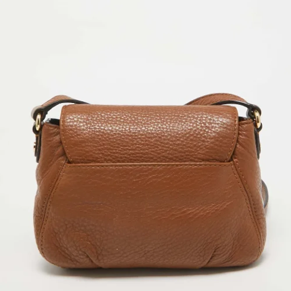 Michael Kors Pre-owned Leather crossbody-bags Brown Dames