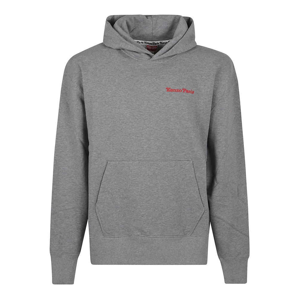 Kenzo Grå Sweatshirt med Kängurufickor Gray, Herr