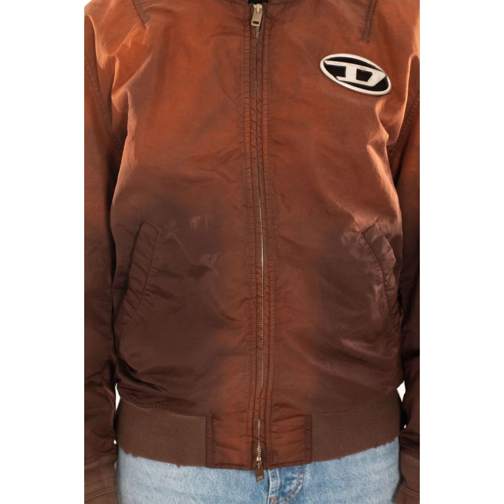 Diesel Oval D Degradè Jacket Brown Heren