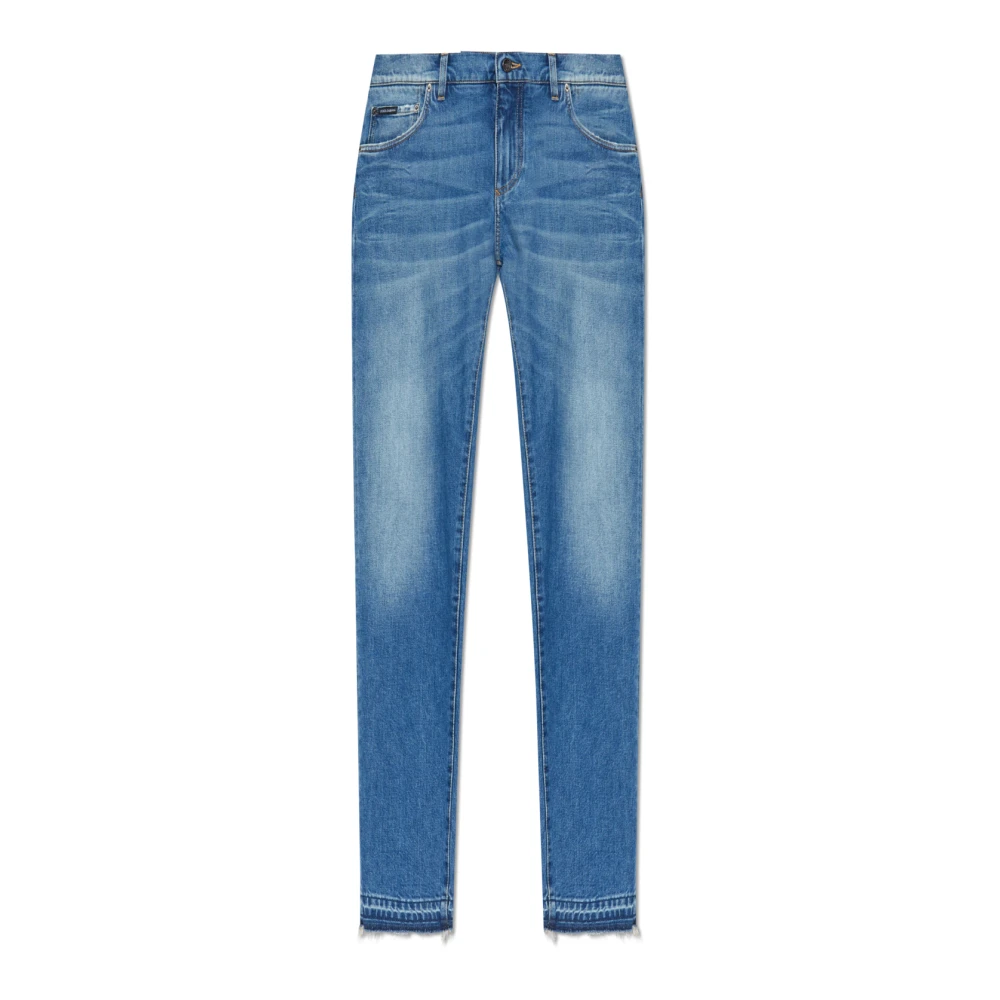 Dolce & Gabbana Men's Blue Slim Jeans Medium