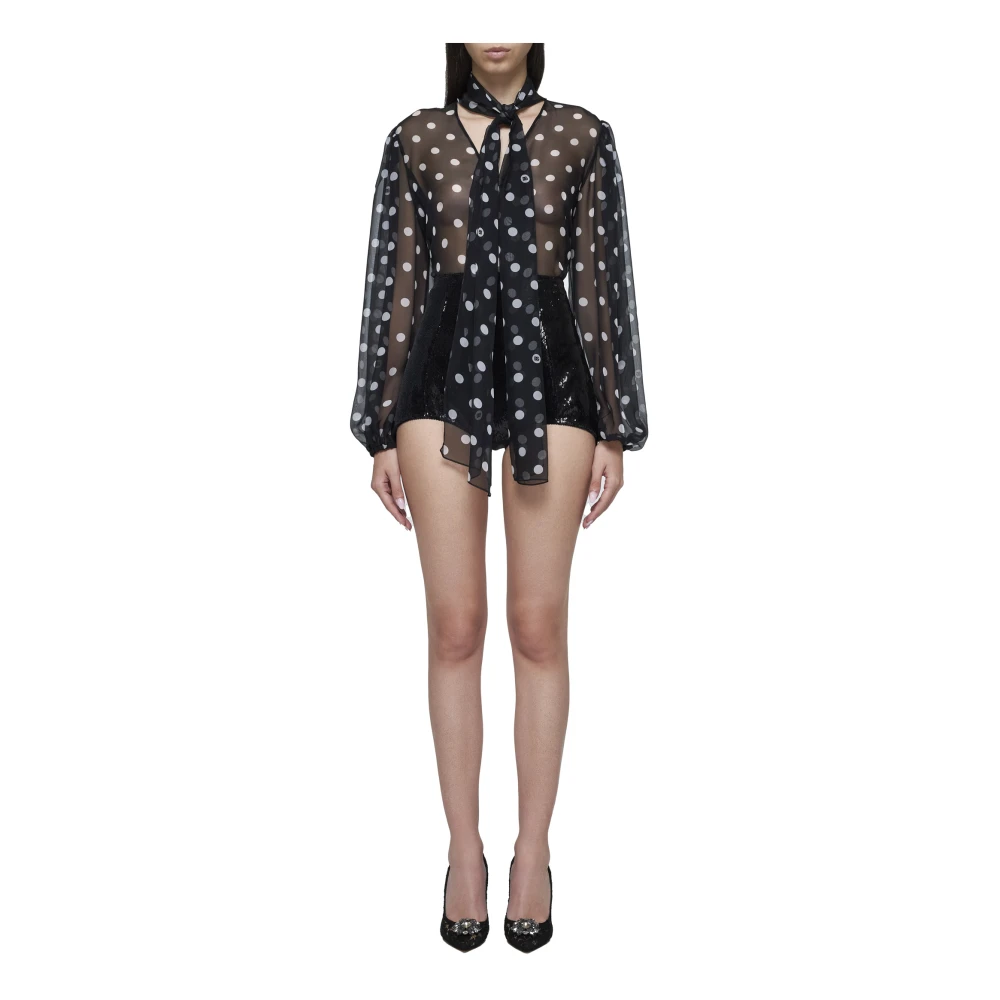 Dolce & Gabbana Zwarte Shorts voor Heren Black Dames