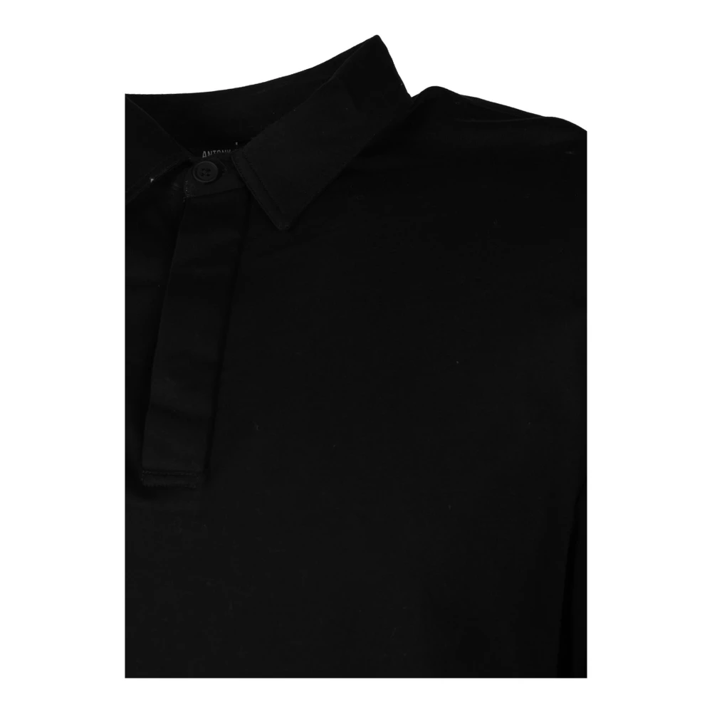 Antony Morato Klassiek Longsleeve Shirt Black Heren
