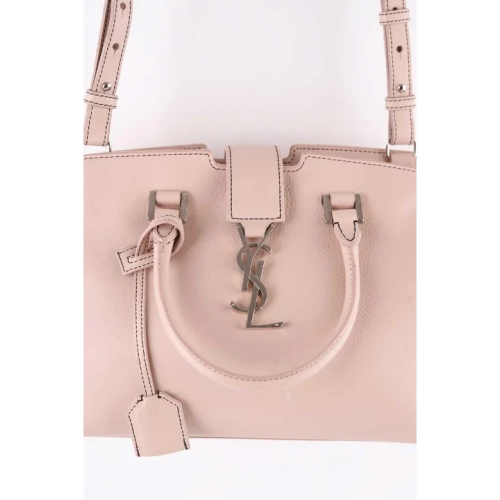 Saint Laurent Vintage Pre-owned Leather shoulder-bags Pink Dames