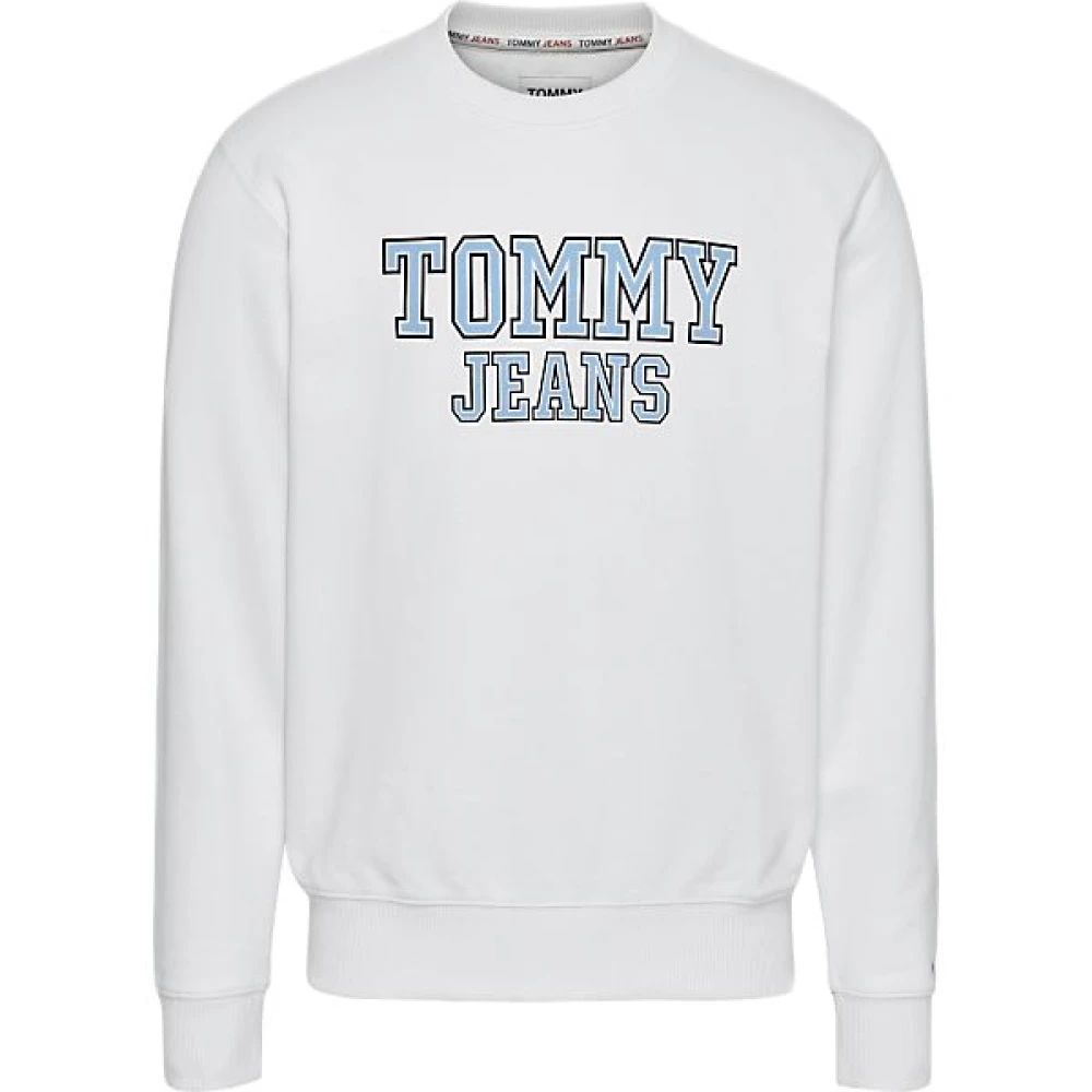 Tommy Jeans Sweatshirt White Heren