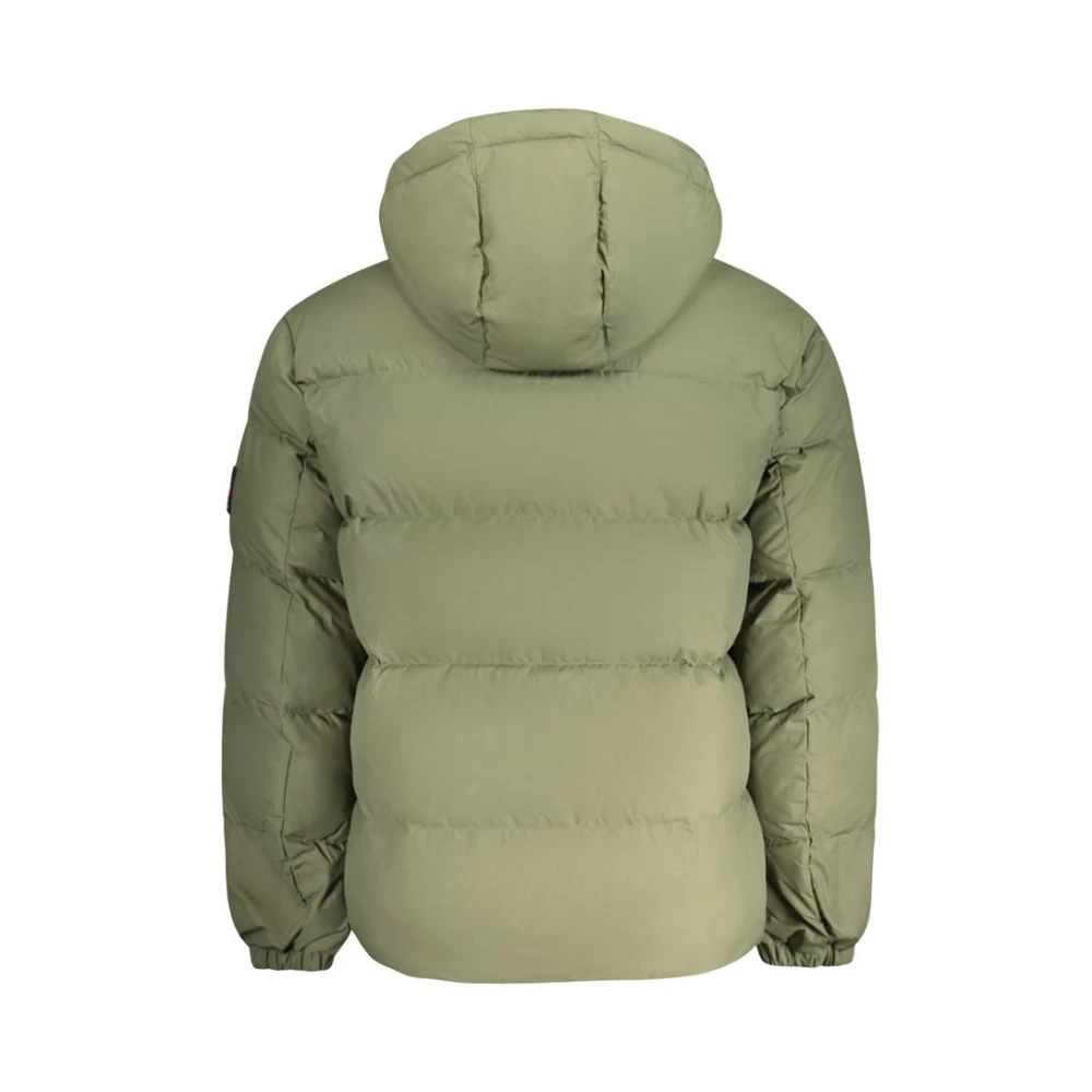 Tommy Hilfiger Groene Polyester Jas Green Heren