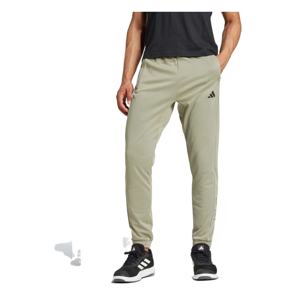 Adidas Trainings Essentials Camo Trainings Lange Broek Green Heren