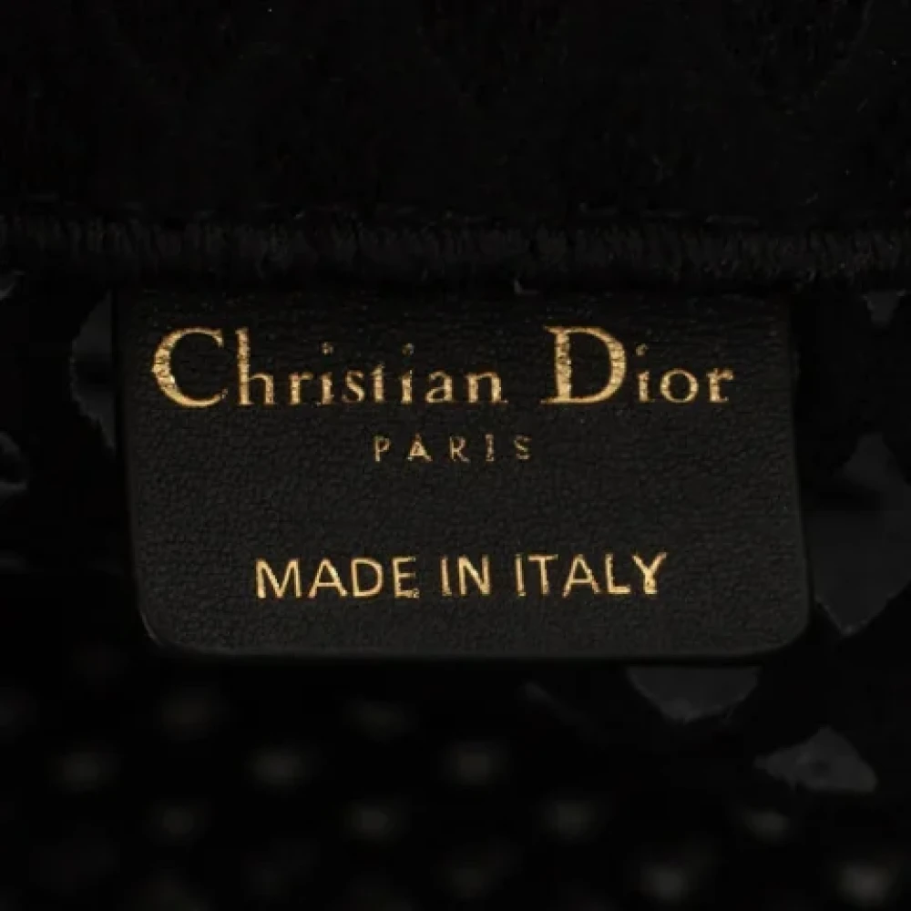 Dior Vintage Pre-owned Canvas dior-bags Black Dames