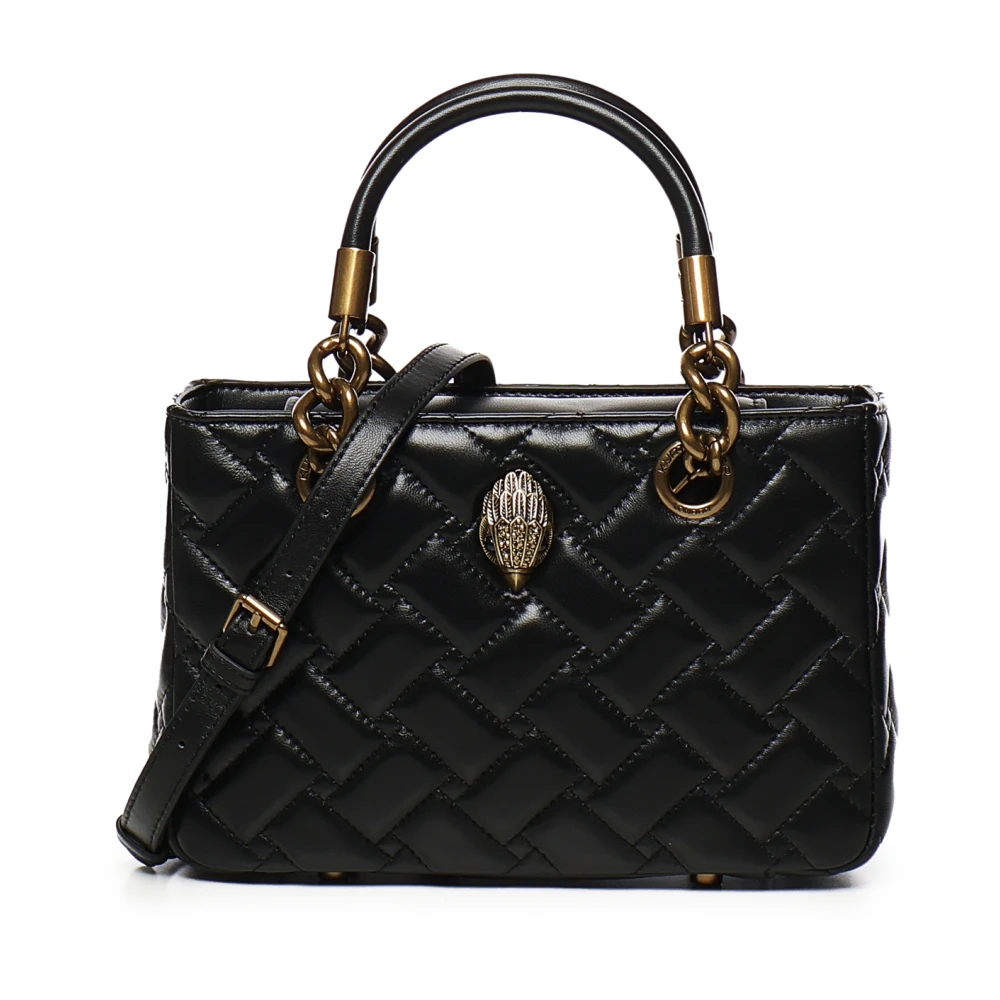 Kurt Geiger Donna Nero Square Kensington Bag - Immagine 3