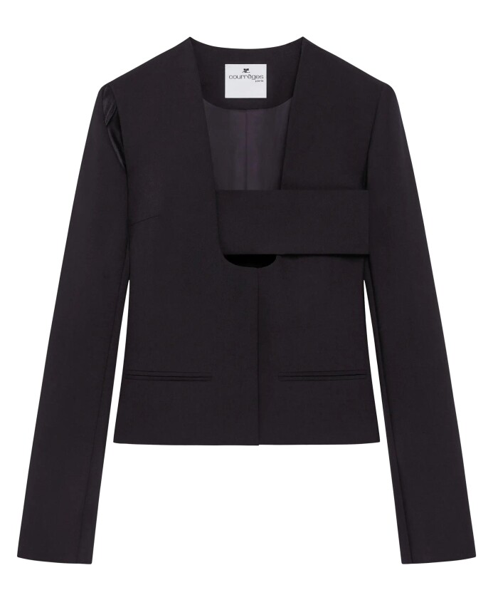 veste-noire-en-polywool-pour-femmes