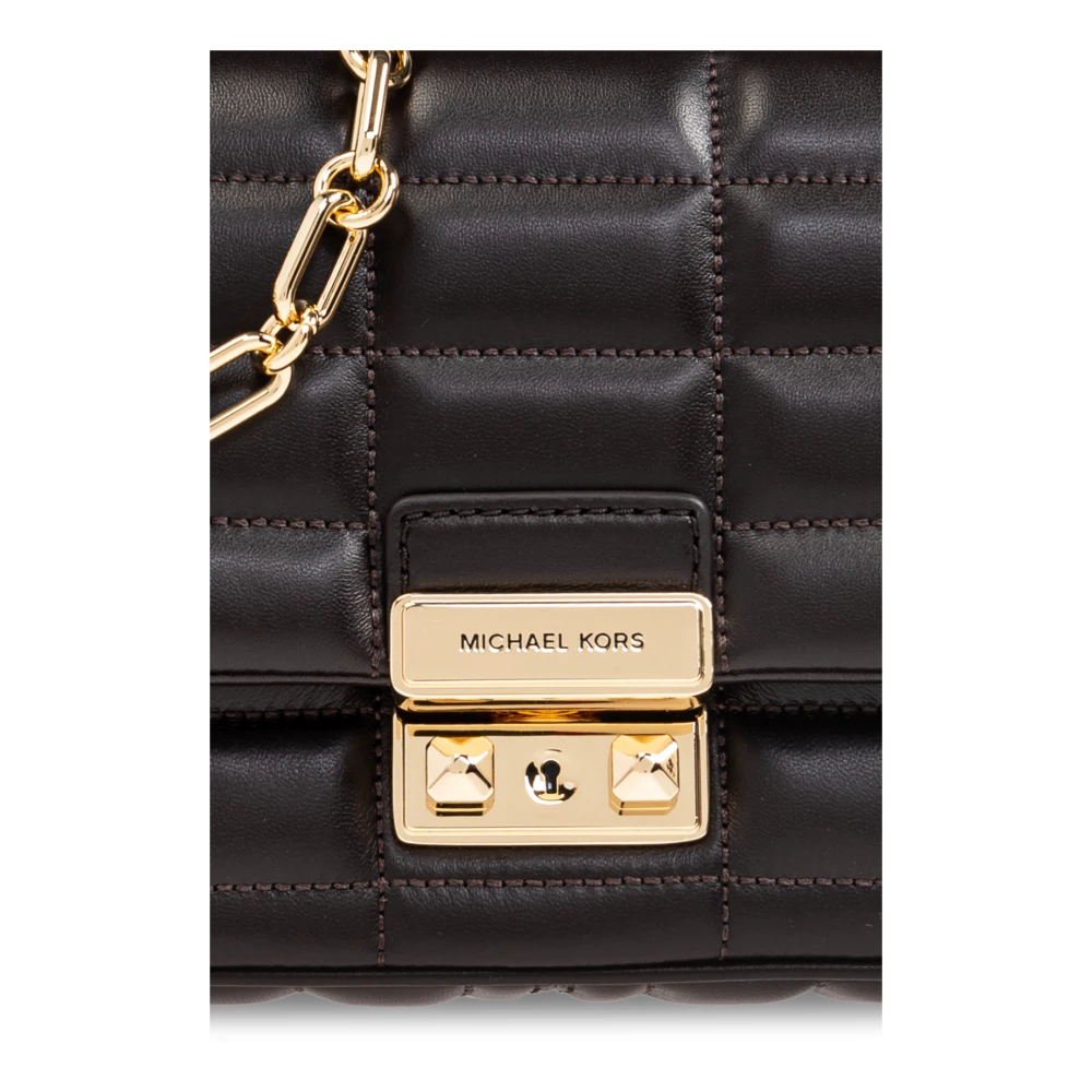 Michael Kors Schoudertas Tribeca Brown Dames