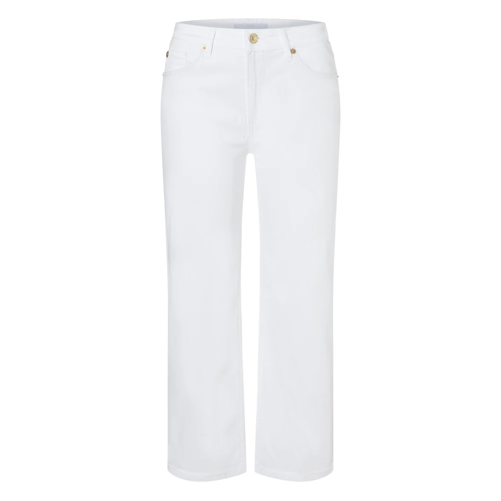 MAC Cropped Jeans White Dames