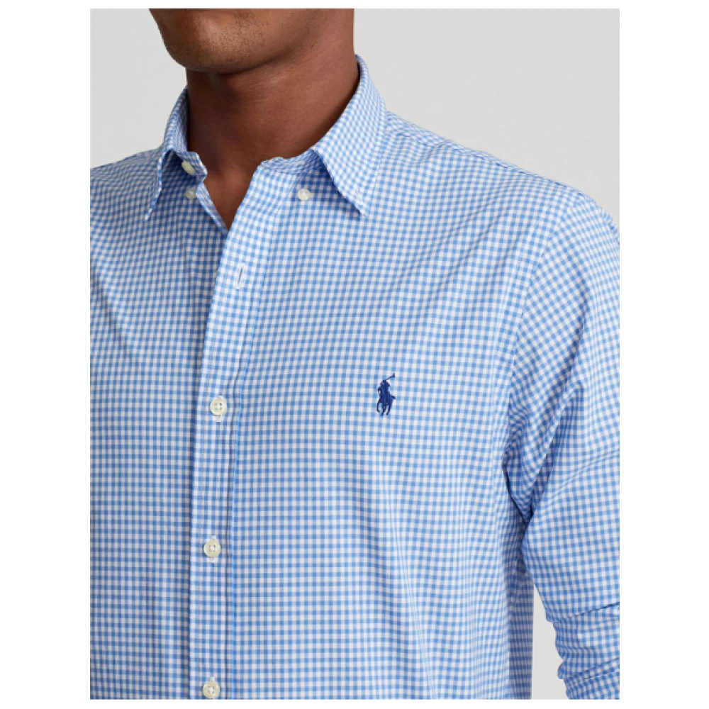 Polo Ralph Lauren Casual Shirts Blue Heren
