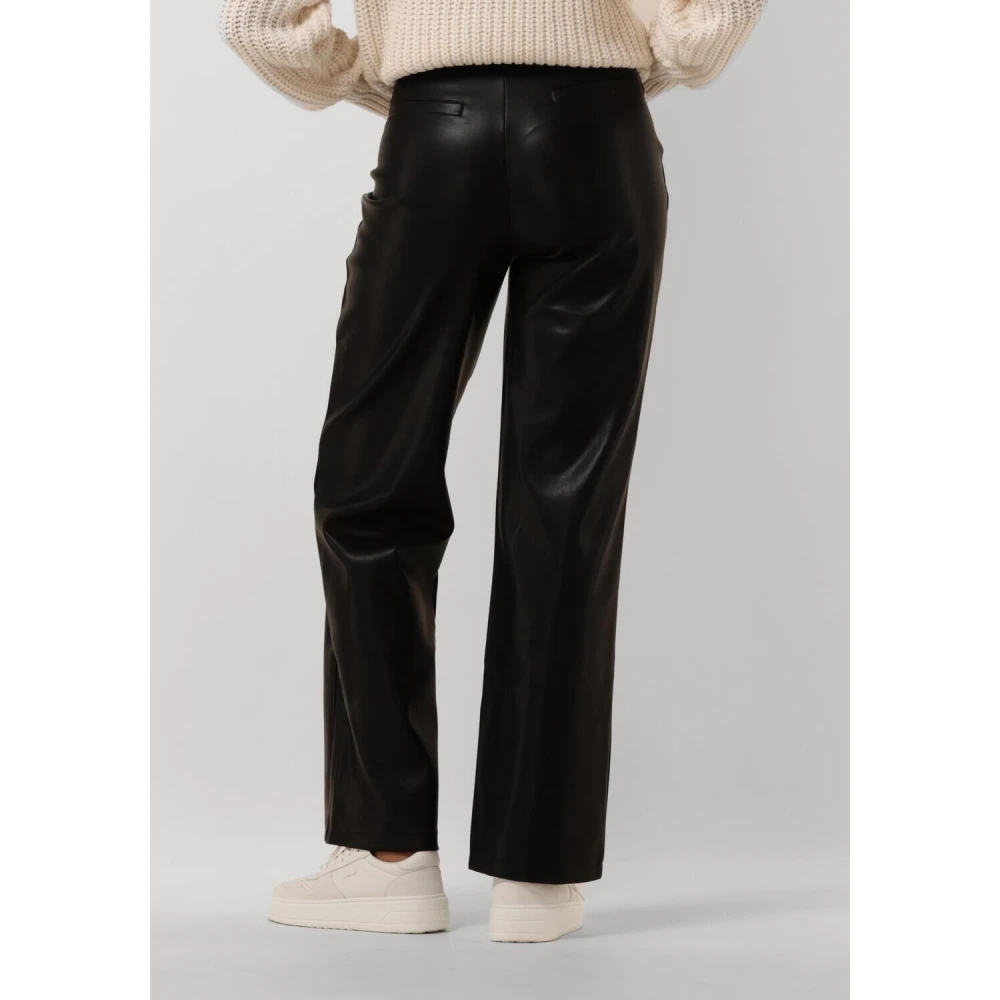 Notre-v Zwarte Elegante Broek Black Dames