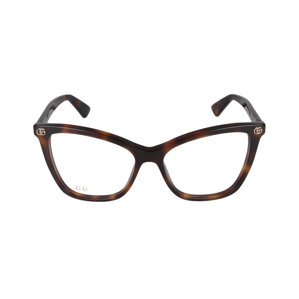 Gucci Women's Brown Glasses, 55 Mm, Havana Transpa Eyeglasses Gg1817o 002