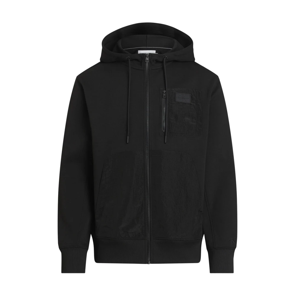 Calvin Klein Zwarte Mix Media Ritspak Black Heren