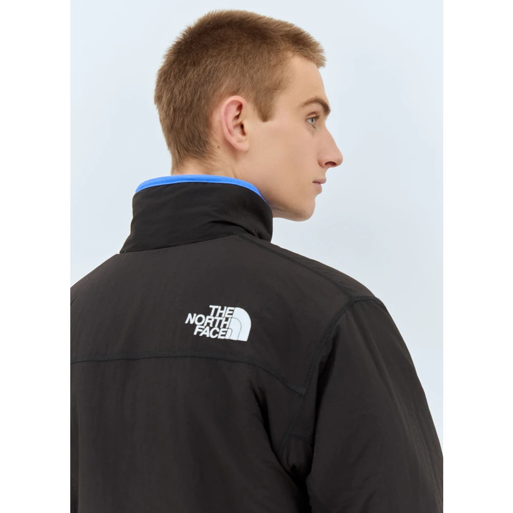 The North Face Omkeerbare Fleece Jas met Opstaande Kraag Black Heren