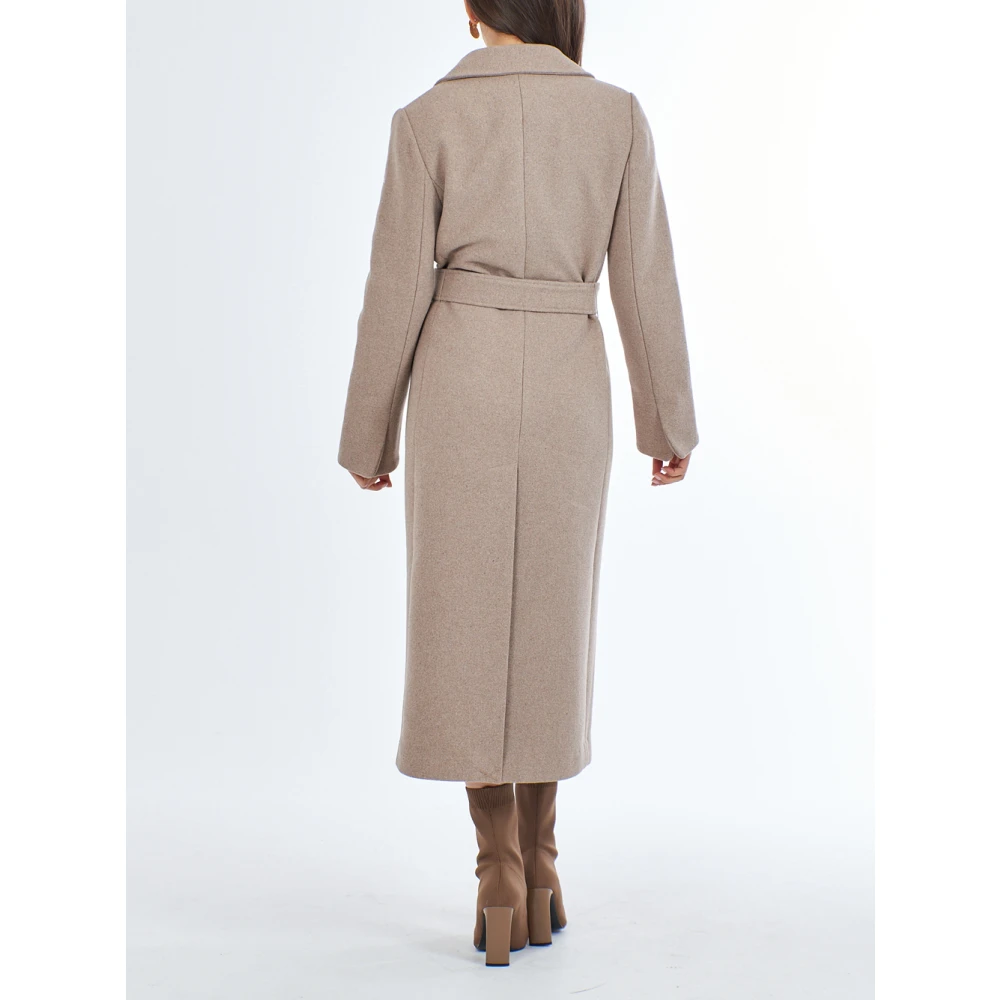 YES ZEE Elegante Duifgrijze Jas Gray Dames