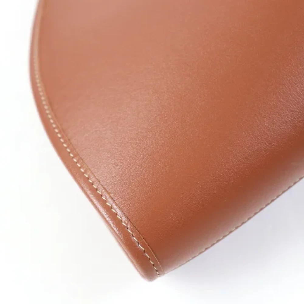 Celine Vintage Pre-owned Leather totes Brown Dames