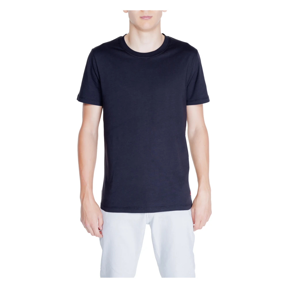 Peuterey Manderly T-Shirt Lente Zomer Collectie Katoen Blue Heren