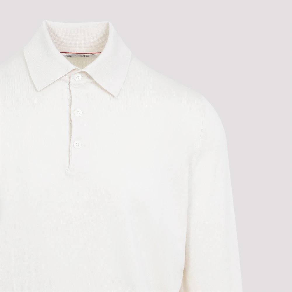 BRUNELLO CUCINELLI Witte Trui voor Mannen White Heren