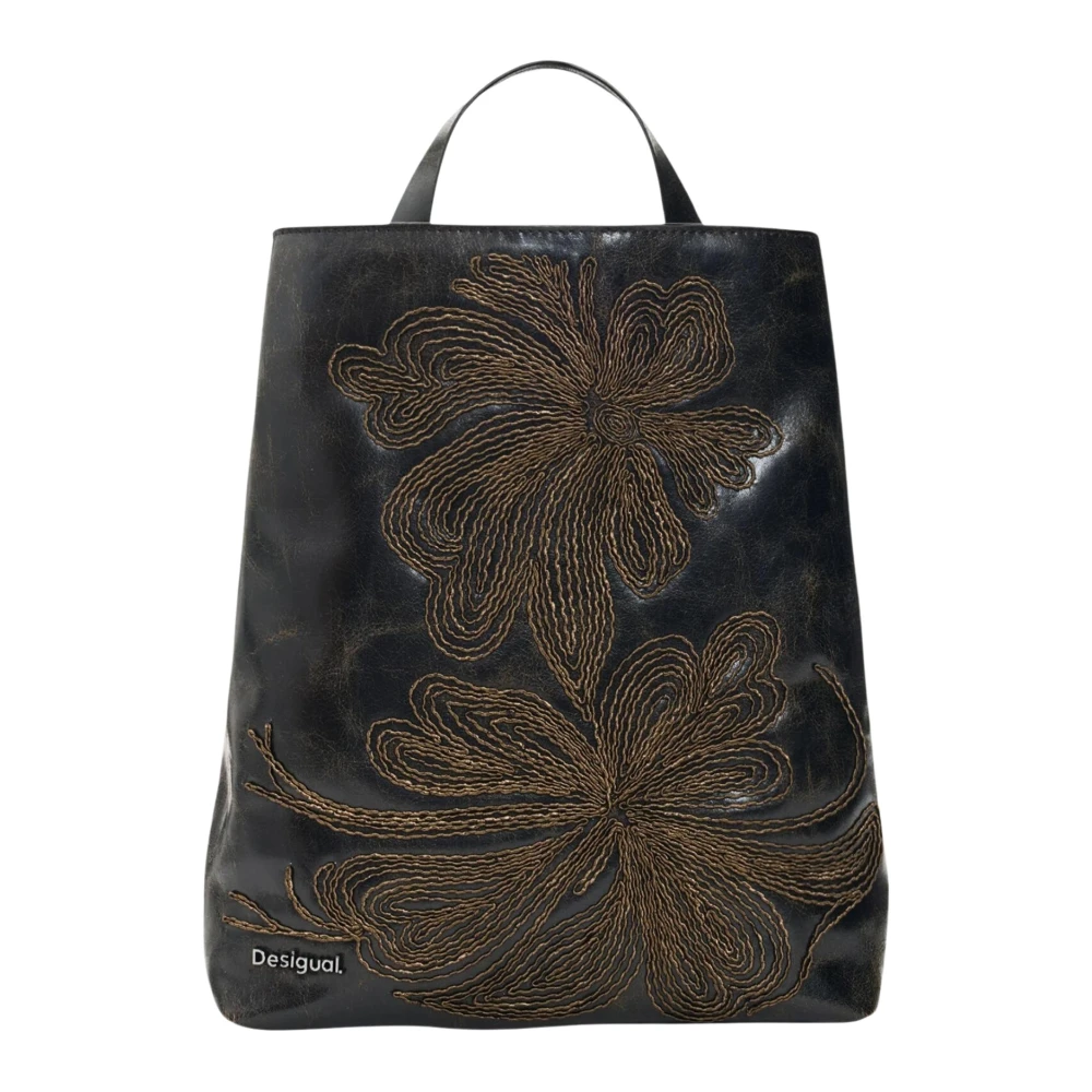 Desigual Vrouw Zwart Tassen Dames, One Size, Back_mistral Sumy Min